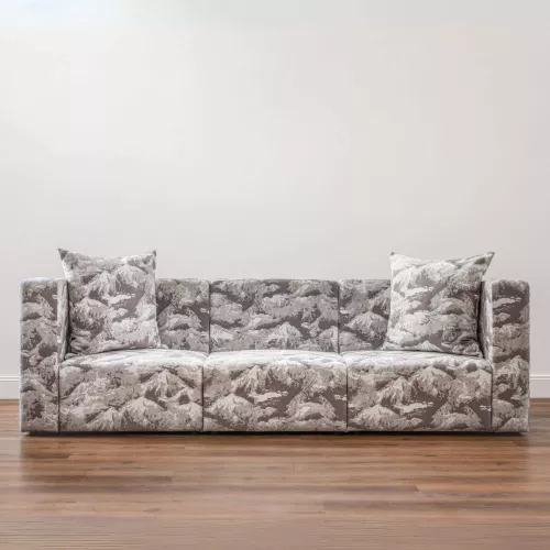 DUBLINO BY VARRODESIGN ESTEBAN 3 Szürke design Kanapé
